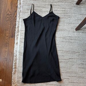 A New Day Elegant Black Midi Deess